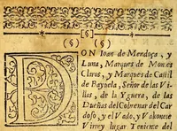 An illustration from Vida y milagros del bien auenturado Sanct Antonio de Padua : primer predicador general de la Orden del seraphico P.S. Fra[n]cisco : a quien el papa Grego. 9. por la alteza de su sabiduria, y excelente doctrina, llamò Archa Testamenti. (1605)