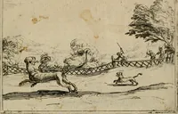 An illustration from Vie de la Mere de Dieu representée par emblesmes = Vita Beatae Mariae Vir. Matris Dei emblematib[us] delineata (1628)