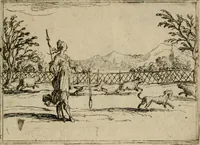 An illustration from Vie de la Mere de Dieu representée par emblesmes = Vita Beatae Mariae Vir. Matris Dei emblematib[us] delineata (1628)