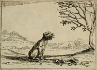 An illustration from Vie de la Mere de Dieu representée par emblesmes = Vita Beatae Mariae Vir. Matris Dei emblematib[us] delineata (1628)