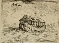 An illustration from Vie de la Mere de Dieu representée par emblesmes = Vita Beatae Mariae Vir. Matris Dei emblematib[us] delineata (1628)
