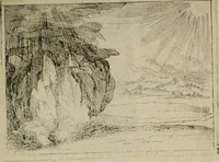 An illustration from Vie de la Mere de Dieu representée par emblesmes = Vita Beatae Mariae Vir. Matris Dei emblematib[us] delineata (1628)