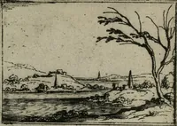 An illustration from Vie de la Mere de Dieu representée par emblesmes = Vita Beatae Mariae Vir. Matris Dei emblematib[us] delineata (1628)