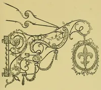 An illustration from Vieilles enseignes fribourgeoises; (1914)