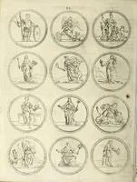 Picture 5 of 19 from Viel nutzende und erfindungen reichende Sinnbild-Kunst, oder, Hieroglyphische Bilder Vorstellung der Tügender, Laster, Gemuts-Bewegüngen Künste und Wissenschafften .. (1700), leaf 28