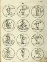 Picture 12 of 19 from Viel nutzende und erfindungen reichende Sinnbild-Kunst, oder, Hieroglyphische Bilder Vorstellung der Tügender, Laster, Gemuts-Bewegüngen Künste und Wissenschafften .. (1700), leaf 64