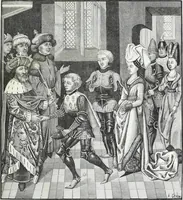 An illustration from Vie militaire et religieuse au moyen âge et à l'époque de la renaissance (1873)