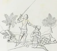 An illustration from Vie militaire et religieuse au moyen âge et à l'époque de la renaissance (1873)