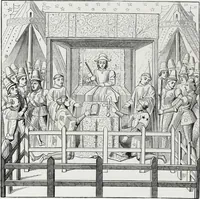 An illustration from Vie militaire et religieuse au moyen âge et à l'époque de la renaissance (1873)