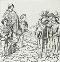 An illustration from Vie militaire et religieuse au moyen âge et à l'époque de la renaissance (1873)