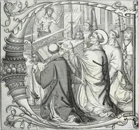 An illustration from Vie militaire et religieuse au moyen âge et à l'époque de la renaissance (1873)