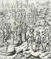 An illustration from Vie militaire et religieuse au moyen âge et à l'époque de la renaissance (1873)