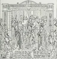 An illustration from Vie militaire et religieuse au moyen âge et à l'époque de la renaissance (1873)
