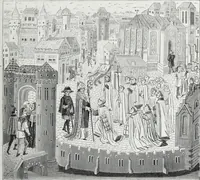 An illustration from Vie militaire et religieuse au moyen âge et à l'époque de la renaissance (1873)