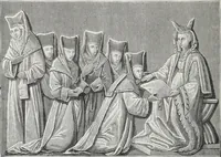 An illustration from Vie militaire et religieuse au moyen âge et à l'époque de la renaissance (1873)