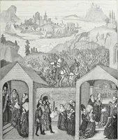 An illustration from Vie militaire et religieuse au moyen âge et à l'époque de la renaissance (1873)