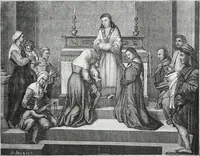 An illustration from Vie militaire et religieuse au moyen âge et à l'époque de la renaissance (1873)