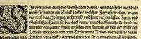 Picture 18 of 30 from Vierder Theil der Orientalischen Indien, in welchem erstlich gehandelt wirdt, von allerley Thieren, Früchten, Obs, vn[d] Bäumen, item von allerhand Würtz, Specereyen vnd Materialen, auch von Perlen vnd allerley Edelgesteinen, so in gemeldten Indien gefunden werden, wo vnd wie sie wachsen, auch wie sie daselbt geschätzet, gekaufft, vnd genannt werden, beschrieben durch Johann Hugen von Lintschotten, vnd andere. : Auch mit schönen Annotationibus gezieret vnd erkläret durch Bernardum Paludanum Medicinae D. in Enckheusen. Zum andern, die letzte Reise der Holländer in die Ost-Indien, welche aussgefahren im Frühling dess 1598. Jahrs. vnd mit 4. Schiffen wiederumb glücklich anheim gelanget, im Monat Julio dess 1599. Jahrs, (1600), leaf 71