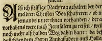 An illustration from Vier loblicher Statt Zürich verbürgerter, Reissbeschreibüngen: : geschehen in 1. Das Gelobte-Land. 2. Die Insul Jamaica. 3. Die Caribes Inslen, und Neüw Engel Land, in America. 4. Die Landtschaft Fetü in Africa (1677)