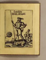 An illustration from Vierte Schiffart. Warhafftige Historien. Einer wunderbaren Schiffart, welche Ulrich Schmidel von Straubing, von Anno 1534 biss Anno 1554. in Americam oder Neuwewelt, bey Brasilia vnd Rio della Plata gethan. : Was er in diesen neuntzehen Jahren aussgestanden, vn[d] was für seltzame wunderbare Länder vnd Leut er gesehen: durch ermelten Schmidel selbst beschrieben, an jetzt aber an Tag geben mit Verbesserung und Corrigierung der Stätt, Länder vnd Flüss Namen, dessgleichen mit einer nothwendigen Landtaffel, Figuren, vnd anderer mehr Erklerung, gezieret. (1612)