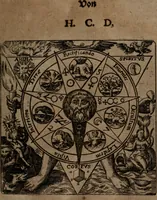 An illustration from Vier tractätlein Fr. Basilii Valentini benedicter ordens von dem grossen stäin der vralten weysen maister, vnd artzneyen menschlicher gesundheyt : deren er in seinen andern schrifften gedencket, aber vor diesem niemahlen an tag kommen seind, alss nemblich seine : 1. Handgriffe vber die bereitung des grossen steins : 2. Handgriffe wie er seine artzneyen gemacht hat : 3. Schlussreden vom sulphure, victriolo, vnnd magnete : 4. Supplementum oder zugabe (1625)