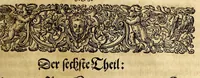 An illustration from Vier vnterschiedliche Relationes Historicae : I. Welche massen die zu gegenwertiger Zeit Regirende Kaiser: auch zu Hungarn vnd Boheim konigliche Majestät fürsich vnd deroselben nechste Bluts verwante zwey vnd dreyssig römische Kaiser titulo Parentum zu Voreltern erlangt habe. II. Durch was mittel das hochlobliche Hauss der Ertzhertzogen zu Österreich zu so viel Land vnd Leuten gelangt. III. Was seithero Caroli Magni Zeiten zu und von dem Reich kommen vnd biss auf dato dabey verbleiber. IV. Welcher gestalt die zugegenwertiger Zeit lebende europaeische Ehristliche König, Chur vnd Fürsten dess Reichs vorgedachten Hochl. Hauss der Ertzhertzogen zu Österreich verwandt sein: vnd welcher massen ihrer samtlichen Genealogia Materno Genere auf Rudolphum I. Kom Kaiser. vnd andere österreichische Herrn gebracht werden könne. (1636)