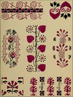 An illustration from Viñetas decorativas según el gusto del día. 30 láminas iluminadas a mano por Enrique Gillet. Prefacio de G. Umbdenstock (1922)