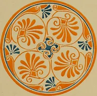 An illustration from Viñetas decorativas según el gusto del día. 30 láminas iluminadas a mano por Enrique Gillet. Prefacio de G. Umbdenstock (1922)