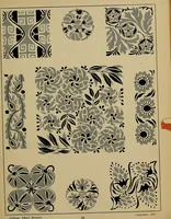An illustration from Viñetas decorativas según el gusto del día. 30 láminas iluminadas a mano por Enrique Gillet. Prefacio de G. Umbdenstock (1922)