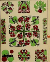 An illustration from Viñetas decorativas según el gusto del día. 30 láminas iluminadas a mano por Enrique Gillet. Prefacio de G. Umbdenstock (1922)