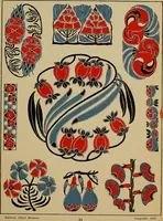 Picture 29 of 34 from Viñetas decorativas según el gusto del día. 30 láminas iluminadas a mano por Enrique Gillet. Prefacio de G. Umbdenstock (1922), leaf 58