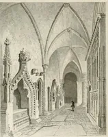 An illustration from Views of the most interesting collegiate and parochial churches in Great Britain; including screens, fonts, monuments .. (1824)