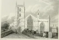 An illustration from Views of the most interesting collegiate and parochial churches in Great Britain; including screens, fonts, monuments .. (1824)