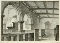 An illustration from Views of the most interesting collegiate and parochial churches in Great Britain; including screens, fonts, monuments .. (1824)