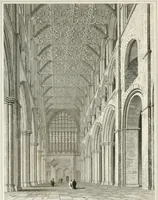 An illustration from Views of the most interesting collegiate and parochial churches in Great Britain; including screens, fonts, monuments .. (1824)