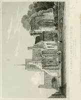 An illustration from Views of the most interesting collegiate and parochial churches in Great Britain; including screens, fonts, monuments .. (1824)