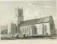 An illustration from Views of the most interesting collegiate and parochial churches in Great Britain; including screens, fonts, monuments .. (1824)