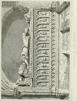 An illustration from Views of the most interesting collegiate and parochial churches in Great Britain; including screens, fonts, monuments .. (1824)