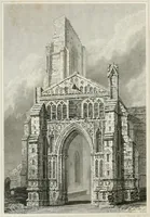 An illustration from Views of the most interesting collegiate and parochial churches in Great Britain; including screens, fonts, monuments .. (1824)
