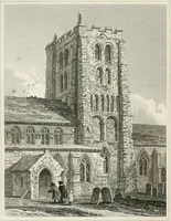 An illustration from Views of the most interesting collegiate and parochial churches in Great Britain; including screens, fonts, monuments .. (1824)