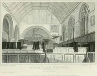 An illustration from Views of the most interesting collegiate and parochial churches in Great Britain; including screens, fonts, monuments .. (1824)