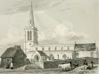 An illustration from Views of the most interesting collegiate and parochial churches in Great Britain; including screens, fonts, monuments .. (1824)
