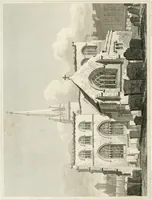 An illustration from Views of the most interesting collegiate and parochial churches in Great Britain; including screens, fonts, monuments .. (1824)