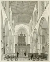 An illustration from Views of the most interesting collegiate and parochial churches in Great Britain; including screens, fonts, monuments .. (1824)