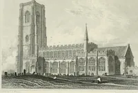An illustration from Views of the most interesting collegiate and parochial churches in Great Britain; including screens, fonts, monuments .. (1824)