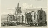 An illustration from Views of the most interesting collegiate and parochial churches in Great Britain; including screens, fonts, monuments .. (1824)