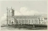 An illustration from Views of the most interesting collegiate and parochial churches in Great Britain; including screens, fonts, monuments .. (1824)