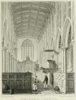 An illustration from Views of the most interesting collegiate and parochial churches in Great Britain; including screens, fonts, monuments .. (1824)