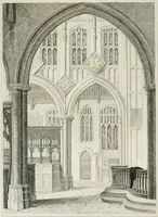 An illustration from Views of the most interesting collegiate and parochial churches in Great Britain; including screens, fonts, monuments .. (1824)