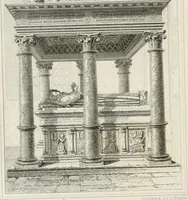 An illustration from Views of the most interesting collegiate and parochial churches in Great Britain; including screens, fonts, monuments .. (1824)